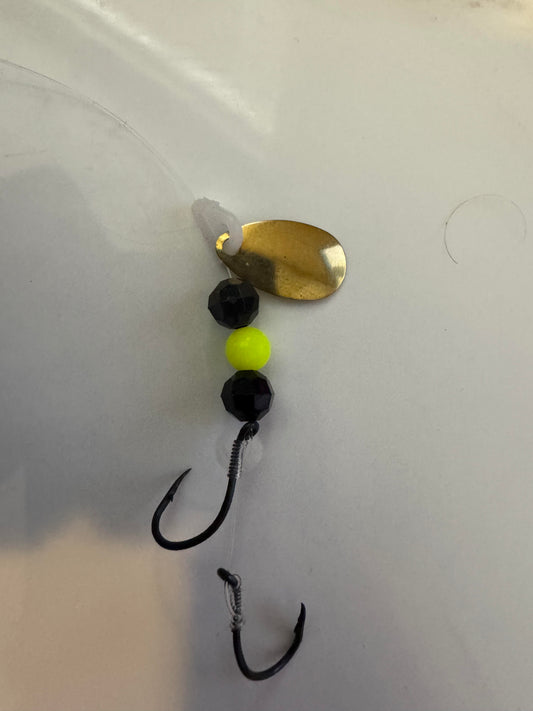The Night Stalker Black Kokanee/walleye trolling spinner